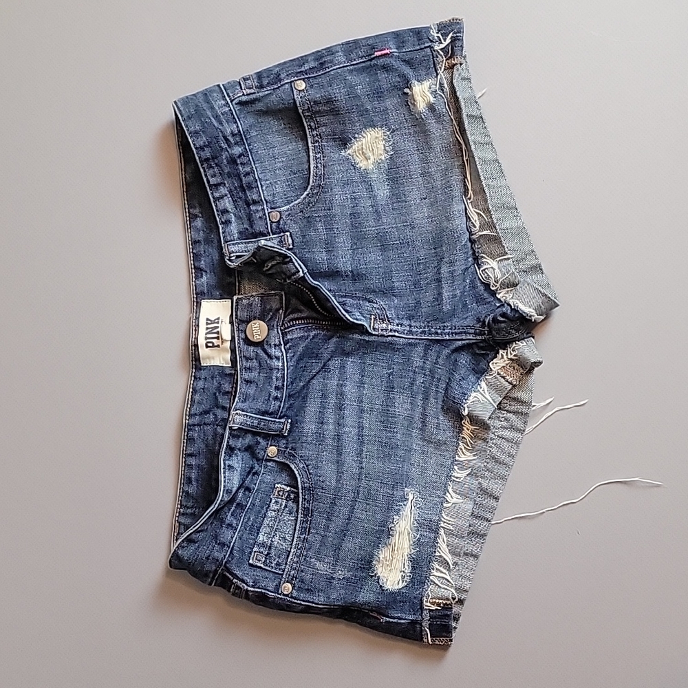 Victoria's Secret Pink Denim Size 6 Shorts